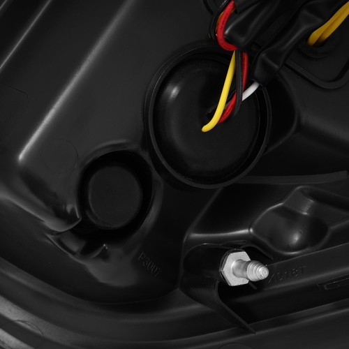 Luces traseras LED AlphaRex Luxx negras rojas para Ford F-150 2009-2014 estilo platón lateral - Imagen 12 de 13