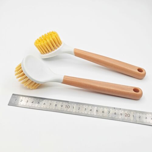 2 Pieces Kitchen Dish Brush Dish Scrubber Plastic Scrub Brush for Pans Pots - Picture 5 of 8