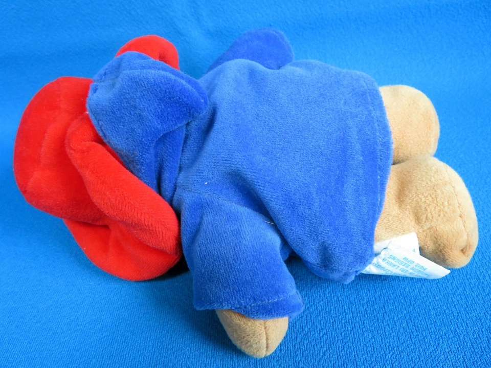 MY FIRST PADDINGTON BEAR BLUE beanie teddy soft toy RAINBOW DESIGNS VINTAGE 2002 - Image 4 of 4