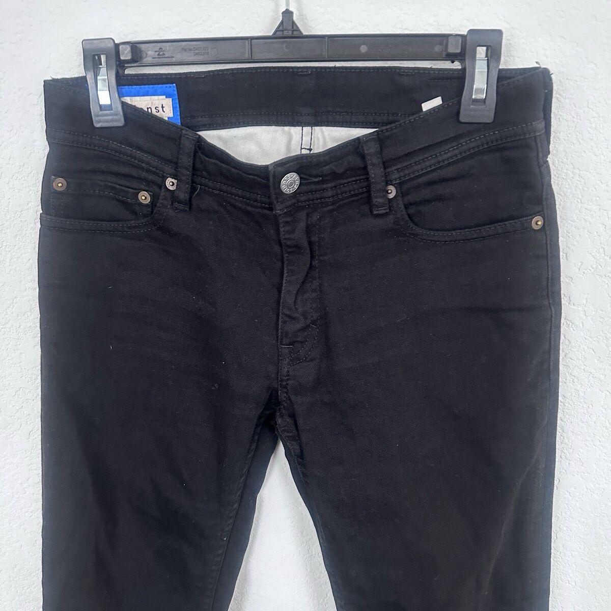 Acne Studios Bla Konst North Stay Black Slim Fit Denim Jean Acne Studios Bla Konst North Stay Black Slim Fit Denim Jean