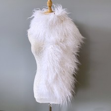 Ladies Wrap Shawl Faux Fur Scarf Cape Thermal Winter Stage Evening Party Plush