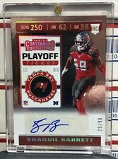 2019 PANINI CONTENDERS SHAQUIL BARRETT ROOKIE, #300, AUTO PLAYOFF TICKET, #29/99