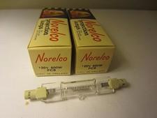Lot of 2 Norelco FCB 120V 600W Projection Lamps Projector Light Bulbs NOS