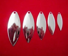 High Quality Shallow Cup Willow Blades Nickel Plated 5 sizes to choose from 5 ct