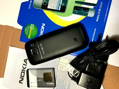 Nokia 2730 Classic Noir - Téléphone Verrouillé Vodafone - Occasion Avec Batterie D'Origine