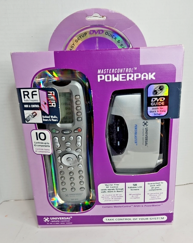 Master Control RFS200 Universal Remote PowerPak MasterControl W/PowerBlaster - Foto 2 di 7