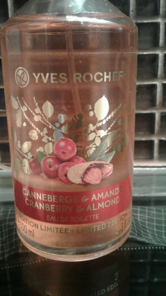 Yves Rocher клюква миндаль духи 100 мл спрей ограниченного тиража очень редкая - Изображение 3 из 4