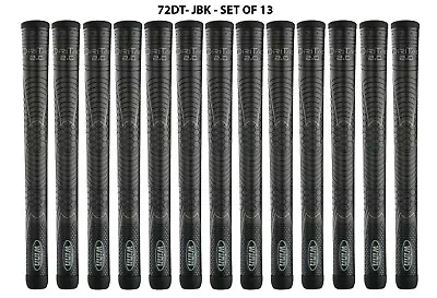 Winn DRI-TAC 2.0 OVERSIZED Jet Black Golf Grip - 72DT-JBK - free shipping
