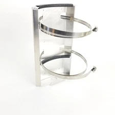 Aluminum Mount for 10 lb Propane Bottles