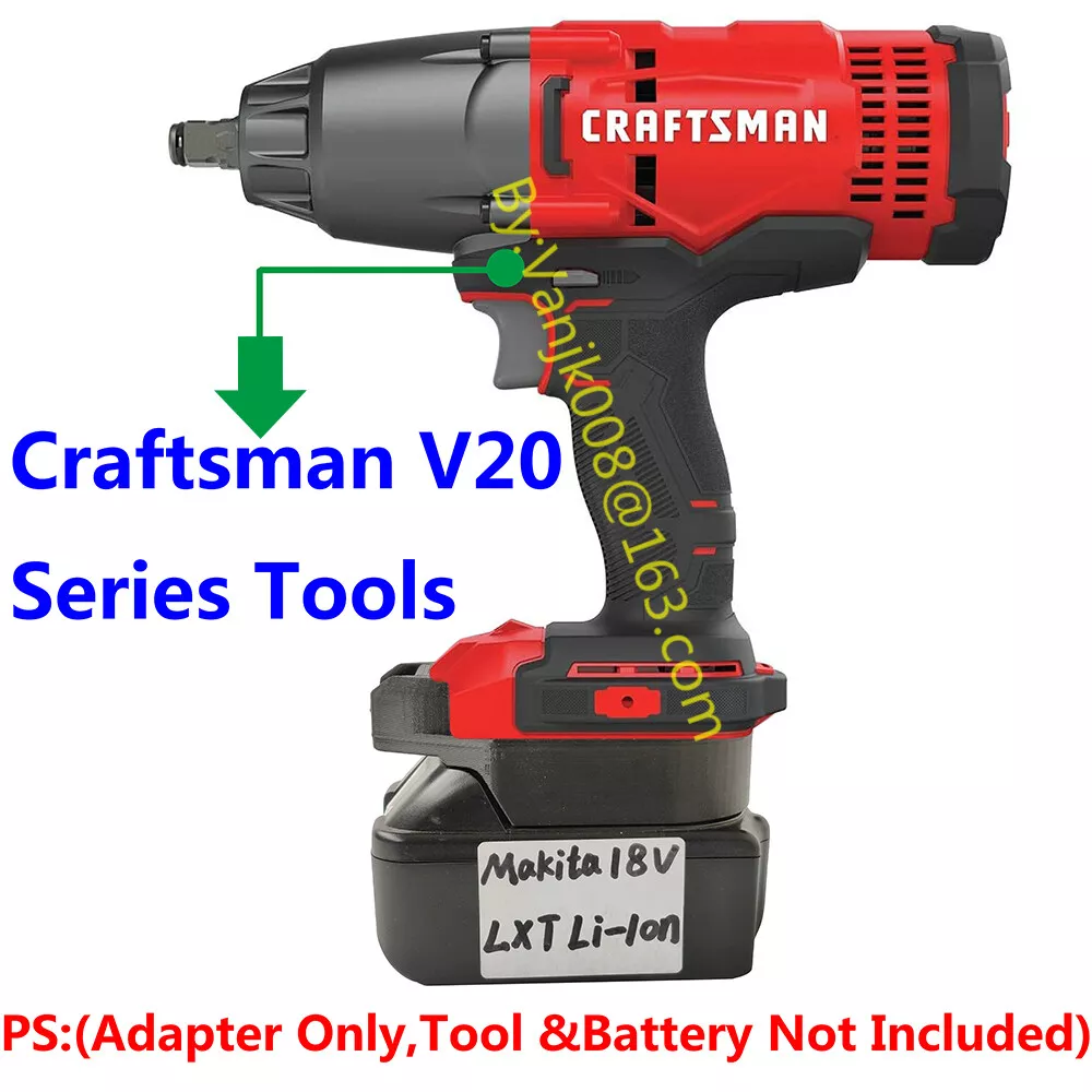 Craftsman V20 Drill Tool Adapter Uses Makita 18V LXT Li Ion