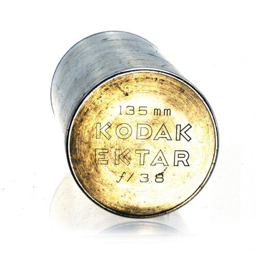 Kodak Ektra telephoto 135mm F/3.8 lens w original metal case $ box sn ES275 - Picture 3 of 12