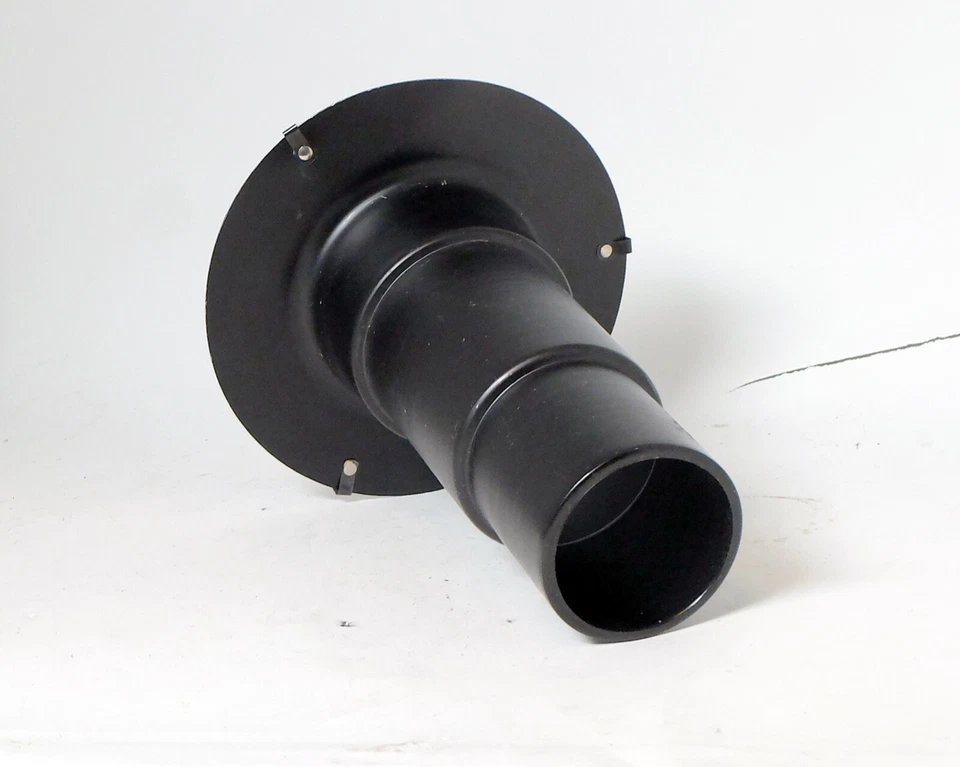 Speedotron 10" Snoot Black studio strobe flash Reflector Used - Image 2 of 3