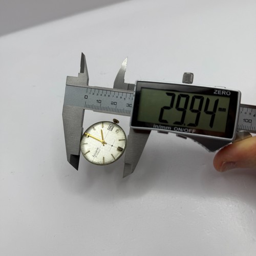 23mm Running Vintage Accurist Peseux P 7056 Manual Wind Watch Movement PARTS - Picture 7 of 9