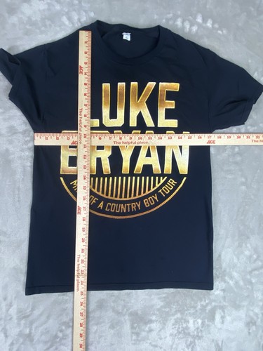 Luke Bryan Mind Of A Country Boy Tour 2024 T-shirt Graphic Tee Adult Size Small - Picture 4 of 6