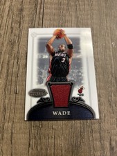 2006-07 Dwyane Wade Bowman Sterling Topps Game Worn Jersey Relic Patch No. 20