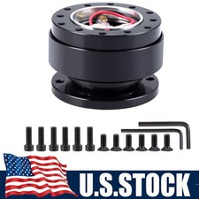 Car Universal Quick Release Kit Racing Steering Wheel 6 Hole Bolt Ball Bearing