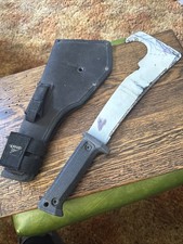 Gerber Gator Machete Pro Woodsmans Axe Machete With Sheath Haunted House Prop