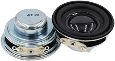 Breitband-Stereolautsprecher 1,5 Zoll 4 Ohm 3W Mini-Audio-Tieftöner 2er-Pack