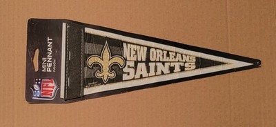 New Orleans Saints Mini Felt Pennant 4'' x 10'' FREE SAME DAY SHIPPING