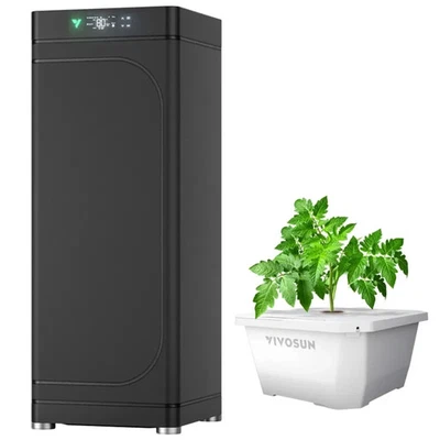 VIVOSUN Komplettes Hydroponik-Grow-Bundle – VGrow Smart Box & DWC Set