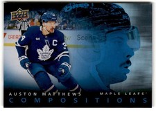 2025-26 Upper Deck Series 1 Compositions CMP-1 Auston Matthews Leafs