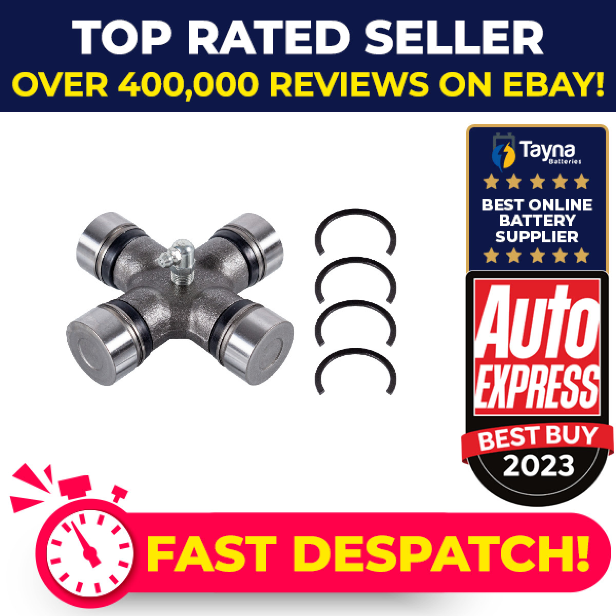 Propshaft Joint fits MITSUBISHI L200 KJ0T 2.4D Rear 2015 on 4N15 UJ Coupling New