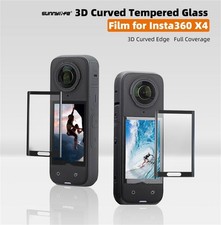 3D Curved Screen Protector Tempered Glass Film Protective Film for Insta360 X4
