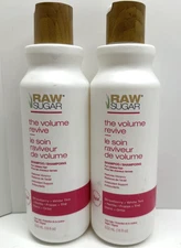 Raw Sugar The Volume Revive Shampoo and conditioner Strawberry + White Tea 2 Lot