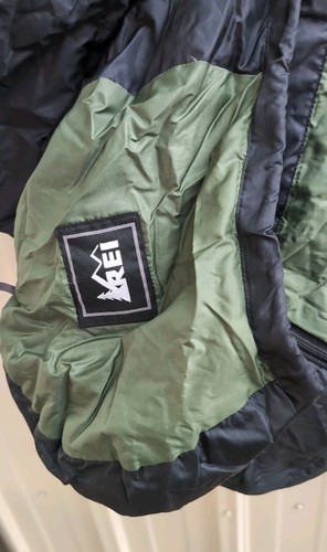 REI Travel Down Down 600 Fill 45°F Sleeping Bag Regular 56"x80" RH Zipper 2005 - Picture 5 of 13