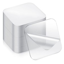 50 Pcs Double Sided Clear Mounting Square Tape Self Adhesive Gel Sticky Pads