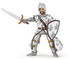 PAPO 39791 White Prince Philip Knight toy KING Knights Medieval figure castles