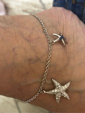 Silpada Sterling Silver Anklet Starfish Charm new