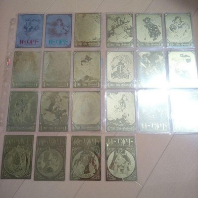 Ah My Goddess Metal Card Complete Set Fujishima Kosuke Anime Collection