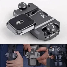 PQ-38 Quick Release Plate Sturdy XQD-1 Camera Capture Clip For Backpack Strap W/