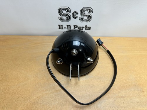 MONTAJE DE CARCASA DE FARO GENUINO Harley-Davidson 5-3/4 negro 67700094 - Imagen 2 de 3