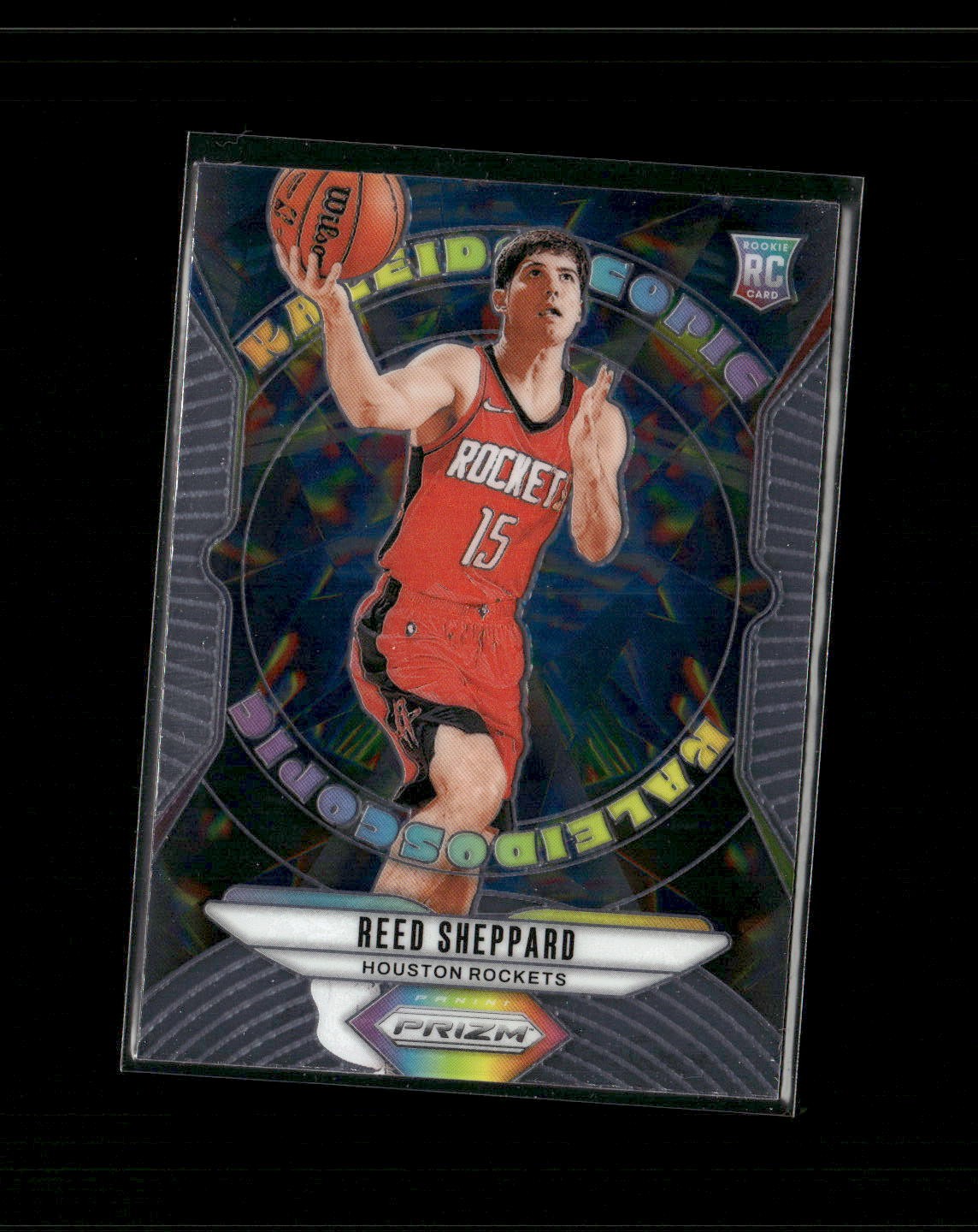 2024-25 Panini Prizm Kaleidoscopic #24 Reed Sheppard Houston Rockets