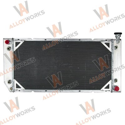 4-Row Aluminum Radiator For 1988~99 Chevy GMC C/K 1500 2500 3500 TRUCK.5.7L 7.4L