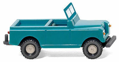 Wiking 92301 Land Rover 88 SUV cabina abierta escala N - montado -- turquesa | Zustand: New