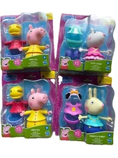 Peppa Pig Dress Up Suzy Sheep Rebecca Rabbit 2 Ct Peppa Pig 6” 4 Ct Figure