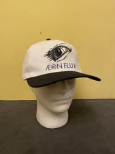 MTV Aeon Flux Snapback Hat Cap White - Adjustable - 2023 Viacom NWOT