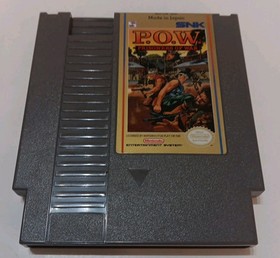  P.O.W. Prisoners of War Nintendo NES Authentic CIB TESTED 