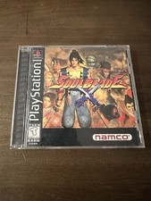 Soul Blade (Sony PlayStation 1, 1996) PS1 etichetta nera testato CIB