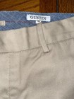 Gustin Men's Chino Straight Fit Button Fly Khaki Pants Size 35 x 36 — photo 4