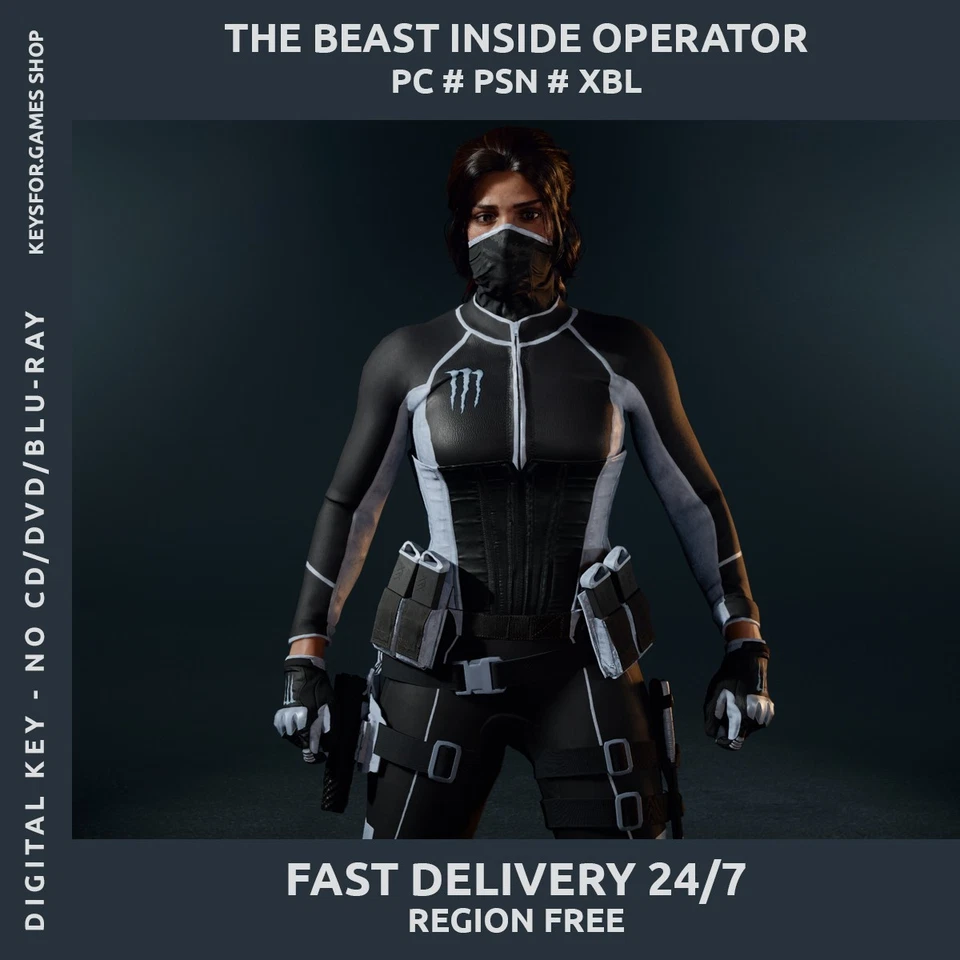 Call of Duty Warzone BO6 - The Beast Inside Operator Skin COD Black Ops Monster