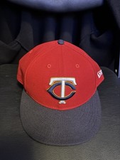 New Era 59Fifty Minnesota Twins Low Profile Fitted Cap Size 7 1/2