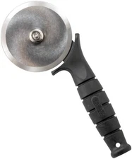 Ka-Bar 'Za Saw Pizza Cutter 440A Stainless Steel Blade Black Creamid Handle-9927