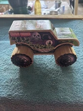Grave Digger Monster Truck Wooden Toy 2013 Feld Motor Sports Inc. Lowe’s 