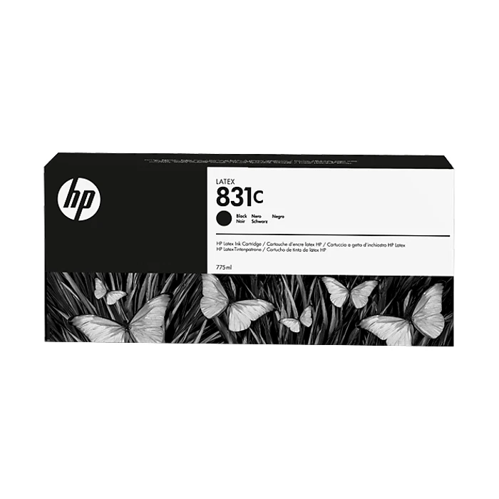HP Tintenpatrone Nr. 831C Latex CZ694A schwarz black OVP MHD abgelaufen - Bild 1 von 1