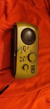 HQ Issue AM/FM NOAA Radio Green Solar Powered Hand Crank Flashlight USB Charging