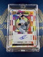 Thomas White 2025 Panini Impeccable Illustrious Ink Auto 06/10 Miami Marlins